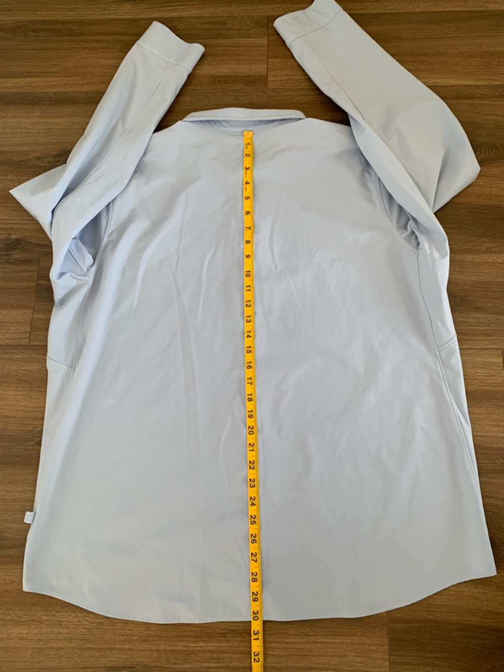 Lululemon Shirt Men’s Light Blue Button-down Long Sleeve Shirt size XXl - Picture 9 of 9